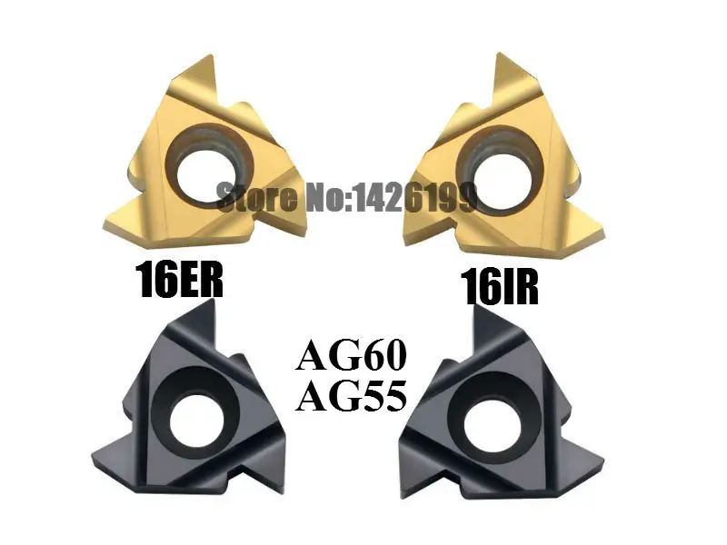 10pcs 16ER AG60/16ER AG55/16IR AG55/16IR AG60 Carbide Threading Inserts 55/60 degree Threading Lathe Inserts for Turning Tools
10pcs 16ER AG60/16ER AG55/16IR AG55/16IR AG60 Carbide Threading Inserts 55/60 degree Threading Lathe Inserts for Turning Tools