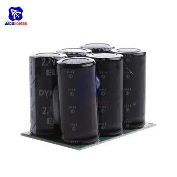 Super Farad Capacitors 6PCS 2.7V 120F Super Capacitor with Protection Board Double Rows 16V 20F Farad Capacitor for Car
Super Farad Capacitors 6PCS 2.7V 120F Super Capacitor with Protection Board Double Rows 16V 20F Farad Capacitor for Car