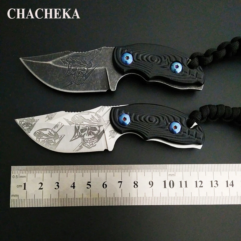 CHACHKA Skull Portable High Hardness Diving Knife Outdoor Pocket Straight Knives Survival Tools Hunting Camping Hatchet
CHACHKA Skull Portable High Hardness Diving Knife Outdoor Pocket Straight Knives Survival Tools Hunting Camping Hatchet