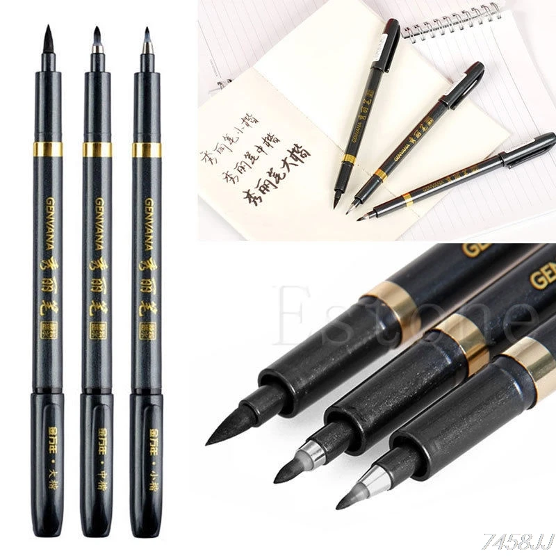 Ink Pen Chinese Japanese Calligraphy Brush Writing Drawing Tool Craft S M L Size G22 Drop ship
Ink Pen Chinese Japanese Calligraphy Brush Writing Drawing Tool Craft S M L Size G22 Drop ship