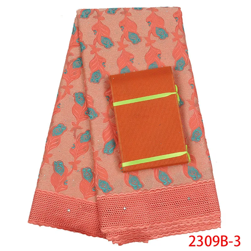 2019 High Quality Swiss Voile Lace Fabric Nigerian Stones Embroidered Dry Cotton Lace Fabeic Add Aso Oke Headtie AMY2309B-2
2019 High Quality Swiss Voile Lace Fabric Nigerian Stones Embroidered Dry Cotton Lace Fabeic Add Aso Oke Headtie AMY2309B-2