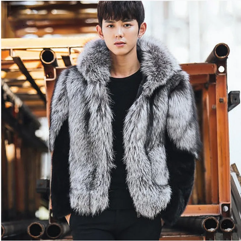 2019 Autumn winter new fur coat imitation mink fur men's imitation fox fur coat one body coat men even short hat jacket S-6XL
2019 Autumn winter new fur coat imitation mink fur men's imitation fox fur coat one body coat men even short hat jacket S-6XL