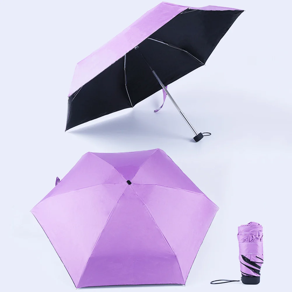 6 Ribs Outdoor Super Powerful Fabala Windproof Unisex Travel Sun Umbrella Rain Skin Protect Durable Portable Sunscreen 5 Folding
6 Ribs Outdoor Super Powerful Fabala Windproof Unisex Travel Sun Umbrella Rain Skin Protect Durable Portable Sunscreen 5 Folding