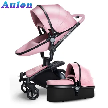 AULON Baby stroller 3 in 1 and 2 in 1 stroller artificial leather can sit and lie four seasons winter Russia Free Shipping
AULON Baby stroller 3 in 1 and 2 in 1 stroller artificial leather can sit and lie four seasons winter Russia Free Shipping