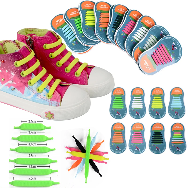 12pcs/lots Kids No Tie Shoelaces for All Sneakers Running Athletic Shoelace Girls Boys Children Elastic Silicone Shoe Lace 11 11
12pcs/lots Kids No Tie Shoelaces for All Sneakers Running Athletic Shoelace Girls Boys Children Elastic Silicone Shoe Lace 11 11