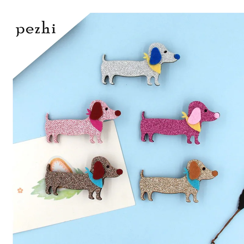 New fashion children's hair accessories super cute cute little animal gold powder cartoon puppy hairpin girl Liu seaside clip du
New fashion children's hair accessories super cute cute little animal gold powder cartoon puppy hairpin girl Liu seaside clip du