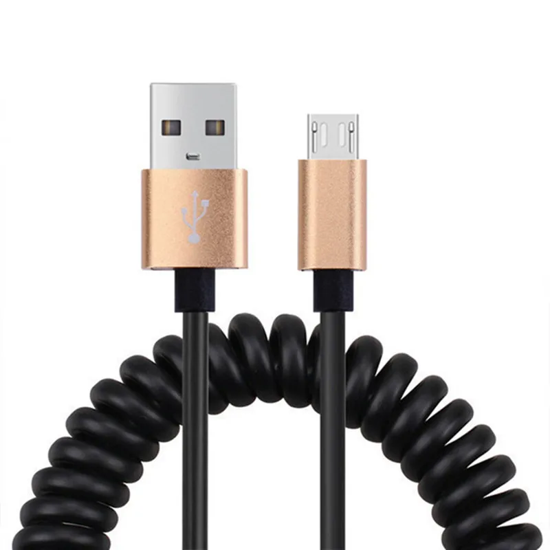 Micro USB Phone Cable Spring Durable Data Fast Charging Cord For Android Phone Micro-USB Device Universal Cables Dropshipping
Micro USB Phone Cable Spring Durable Data Fast Charging Cord For Android Phone Micro-USB Device Universal Cables Dropshipping