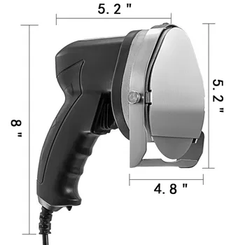 CPU control Handheld Electric Doner Kebab Meat Slicer Carver Cutter CE Approved 80W
CPU control Handheld Electric Doner Kebab Meat Slicer Carver Cutter CE Approved 80W