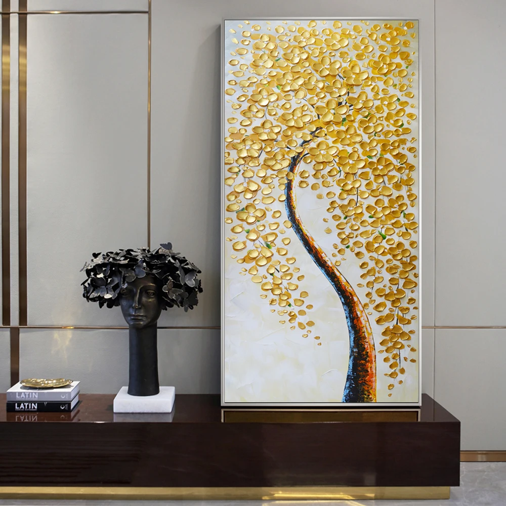 Abstract Golden Tree Wall Art Canvas Prints Modern Golden Point Pop Graffiti Art Paintings On The Wall Pictures For living Room
Abstract Golden Tree Wall Art Canvas Prints Modern Golden Point Pop Graffiti Art Paintings On The Wall Pictures For living Room