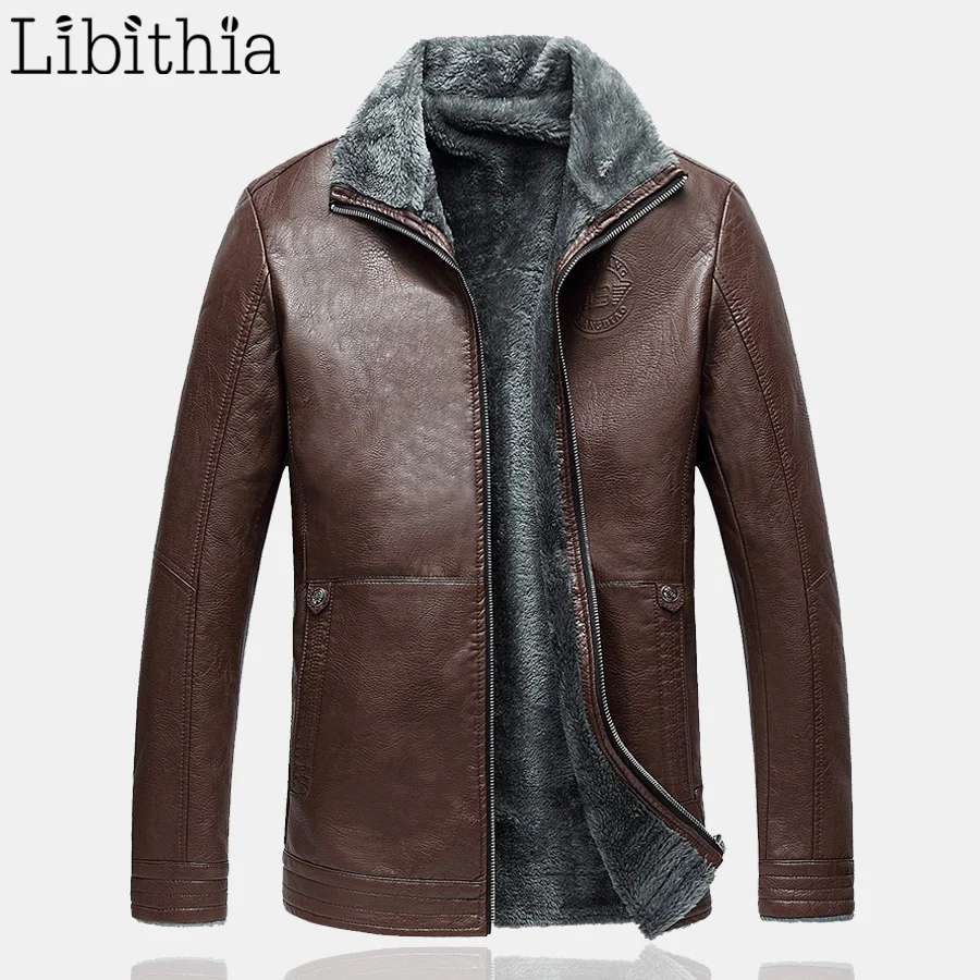 PU Leather Jackets Men Plus Size M-4XL Single Breasted Turn-down Collar Coats Smart Casual Clothes Winter Wine Red Coffee F041
PU Leather Jackets Men Plus Size M-4XL Single Breasted Turn-down Collar Coats Smart Casual Clothes Winter Wine Red Coffee F041
