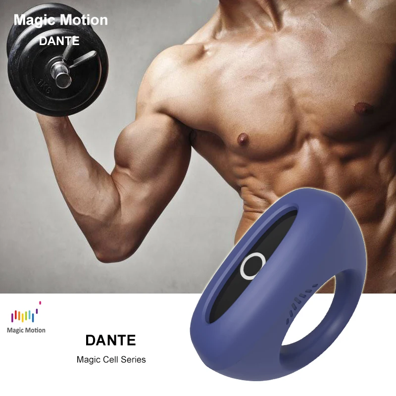 Эрекционное Smart-виброкольцо Magic Motion Dante II, зеленый 861149 - Magic Motion - ВиброКольца - Купить