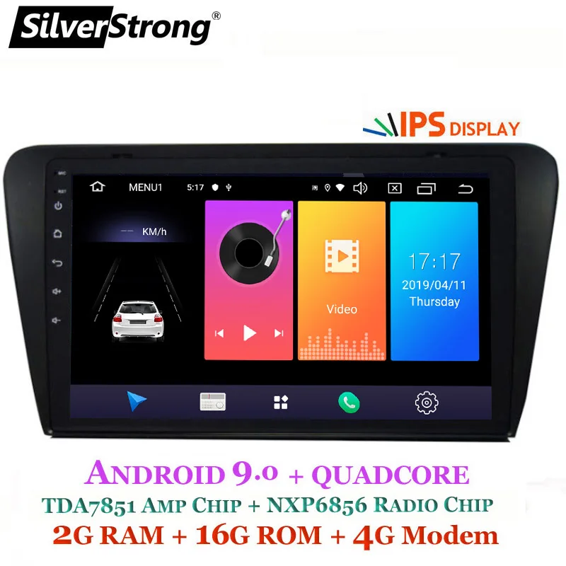 SilverStrong 9inch IPS Android9.0 Car GPS For Skoda Octavia3 A7 2014 2015 2016 2017 4G Sim Modem Radio RDS TPMS
SilverStrong 9inch IPS Android9.0 Car GPS For Skoda Octavia3 A7 2014 2015 2016 2017 4G Sim Modem Radio RDS TPMS