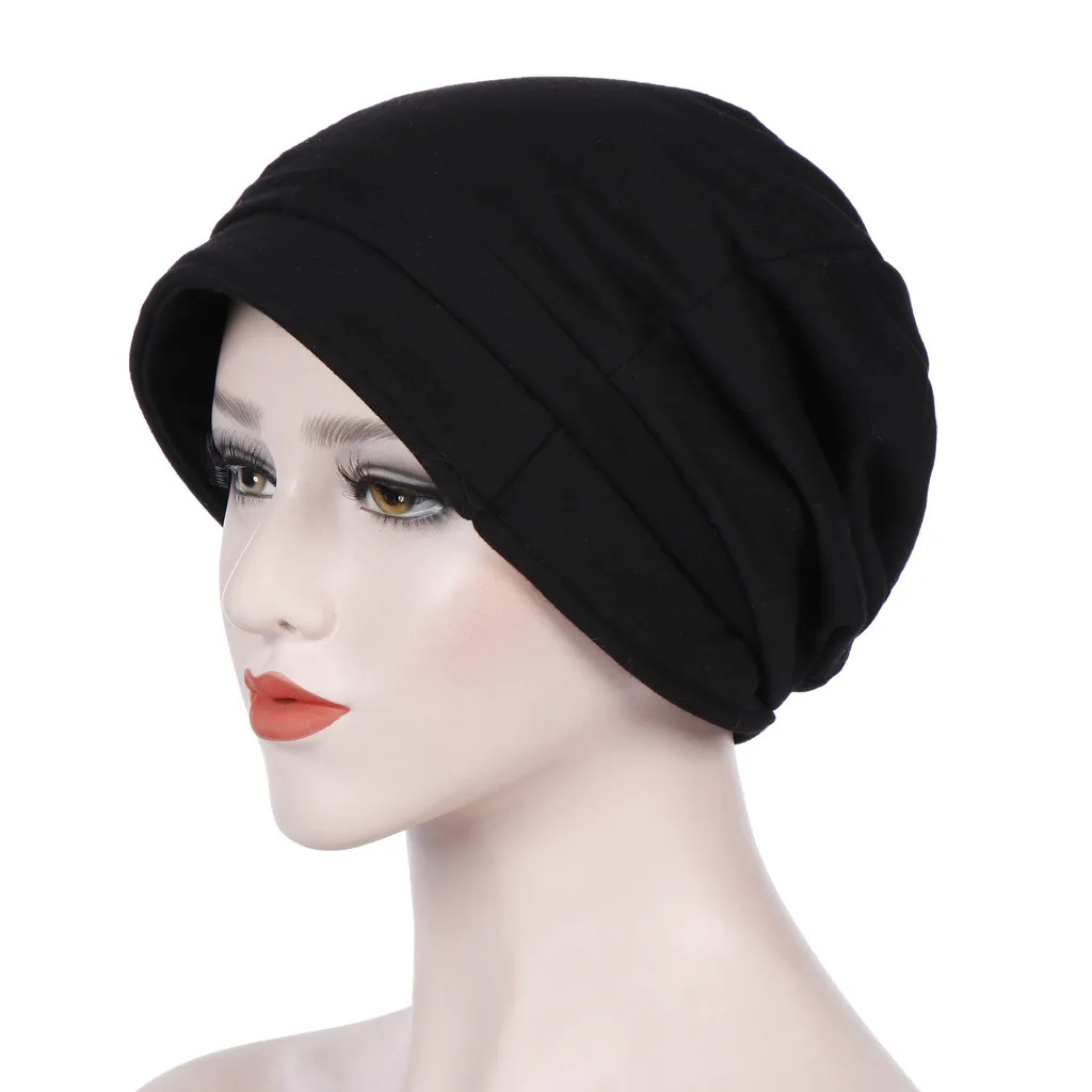 Ruffle muslim hijab Women Ruched Solid Visor Hat Cancer Chemo Beanie Turban Wrap Cap hijab femme musulman turbantes#P6
Ruffle muslim hijab Women Ruched Solid Visor Hat Cancer Chemo Beanie Turban Wrap Cap hijab femme musulman turbantes#P6
