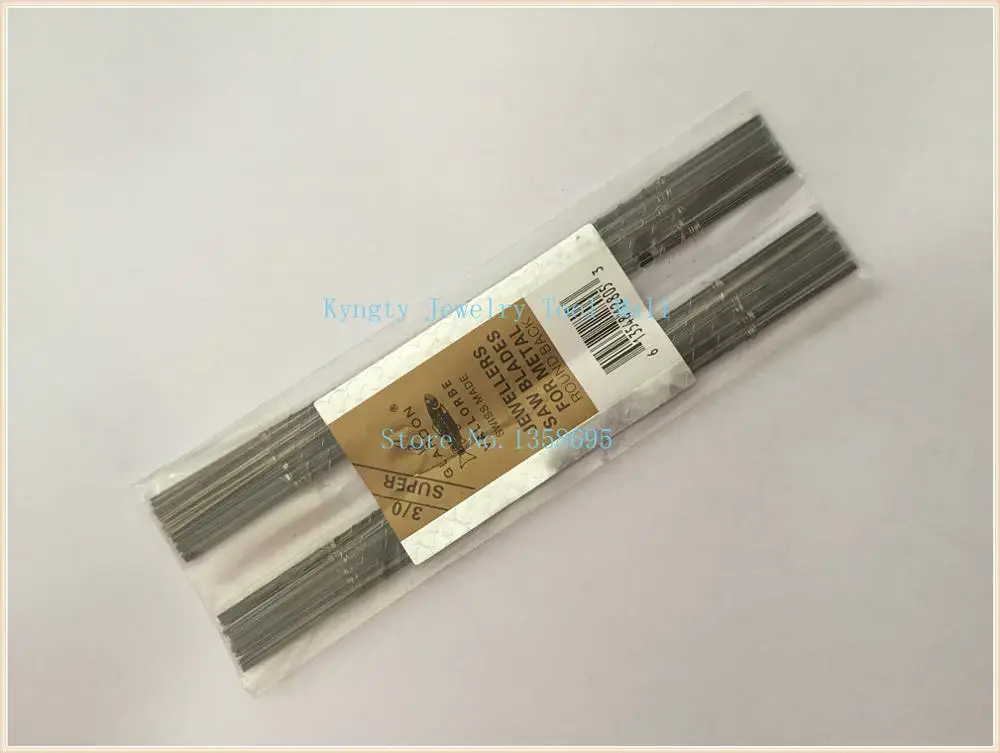 Free Shipping 8/0 Jewelry Sawblades Gold and Silver Cutting Tools 144pcs/pack Glardon Vallorbe Sawblade
Free Shipping 8/0 Jewelry Sawblades Gold and Silver Cutting Tools 144pcs/pack Glardon Vallorbe Sawblade