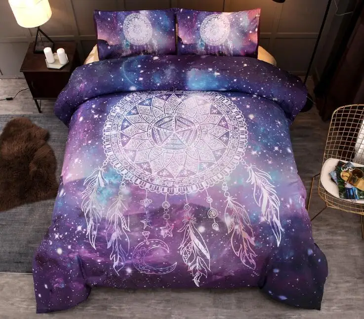 NEW Starry Sky Dream Catcher Polyester Duvet Cover Set Duvet Cover With Pillowcases Without Filler Without Sheet
NEW Starry Sky Dream Catcher Polyester Duvet Cover Set Duvet Cover With Pillowcases Without Filler Without Sheet