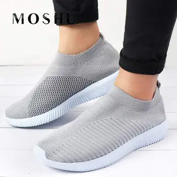 Vulcanize Knitted Women Sneakers Socks Shoes Ladies Mesh Casual Shoes Flats Shoes Trainers Basket Femme Walking Zapatillas Mujer
Vulcanize Knitted Women Sneakers Socks Shoes Ladies Mesh Casual Shoes Flats Shoes Trainers Basket Femme Walking Zapatillas Mujer