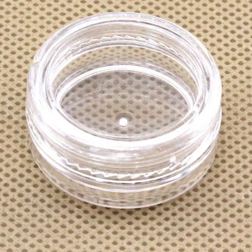 1000pcs/lot High quality clear 3g plastic cream jar for loose powder cream cosmetic container wholesale
1000pcs/lot High quality clear 3g plastic cream jar for loose powder cream cosmetic container wholesale