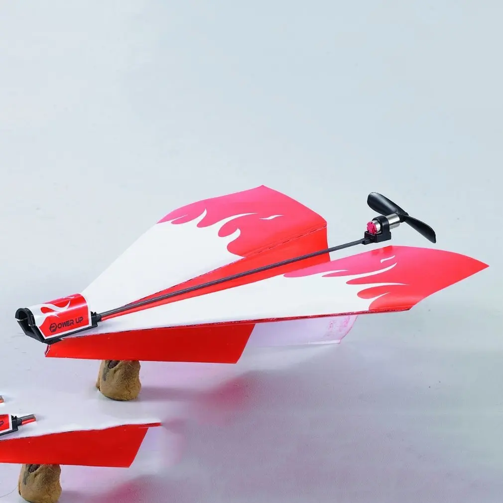 DIY Foldable Children's Toys Motor Electric Hand Throwing Paper Airplane Model Folding Diy Paper Power Toy
DIY Foldable Children's Toys Motor Electric Hand Throwing Paper Airplane Model Folding Diy Paper Power Toy