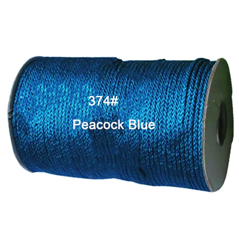 3mm Peacock Blue Rattail Satin Braid Nylon Cord-130m/Roll Jewelry Finding Accessories Macrame Rope Bracelet Thread
3mm Peacock Blue Rattail Satin Braid Nylon Cord-130m/Roll Jewelry Finding Accessories Macrame Rope Bracelet Thread