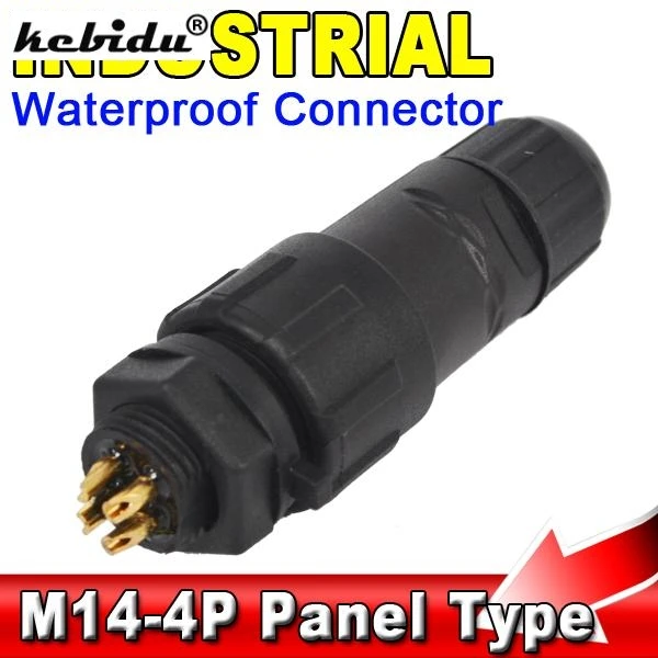 kebidu NEW Nylon Housing IP68 4 Pin Waterproof Connector Cable 4Pin Panel Mount Industrial Electrical Wire Adapter Plug
kebidu NEW Nylon Housing IP68 4 Pin Waterproof Connector Cable 4Pin Panel Mount Industrial Electrical Wire Adapter Plug