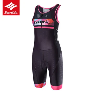 Santic Cycling Jersey 2019 Women Pro Triathlon Skinsuit Sleeveless One-piece MTB Road Bike Bicycle Jersey Ropa Ciclismo L7C03011
Santic Cycling Jersey 2019 Women Pro Triathlon Skinsuit Sleeveless One-piece MTB Road Bike Bicycle Jersey Ropa Ciclismo L7C03011