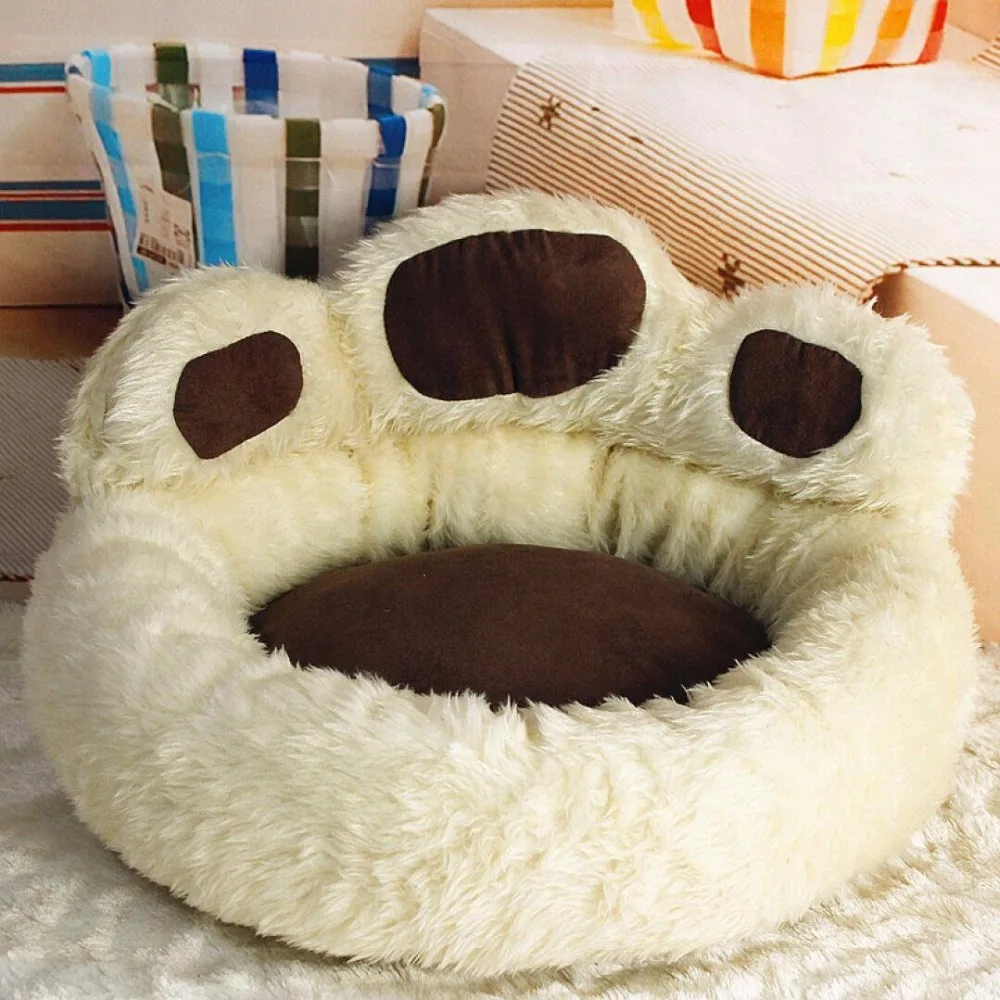 creative Bear Footprint Washable Small Medium Large Luxury Dog Bed Kennel Cozy Soft Warm Pet Puppy Cat Dog House Nest
creative Bear Footprint Washable Small Medium Large Luxury Dog Bed Kennel Cozy Soft Warm Pet Puppy Cat Dog House Nest