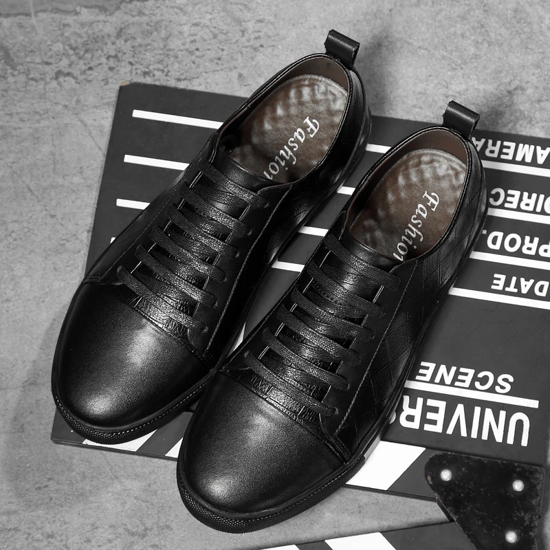Size 37~46 men's genuine leather shoes 2018 Fashion Comfortable male sneakers#AB722
Size 37~46 men's genuine leather shoes 2018 Fashion Comfortable male sneakers#AB722