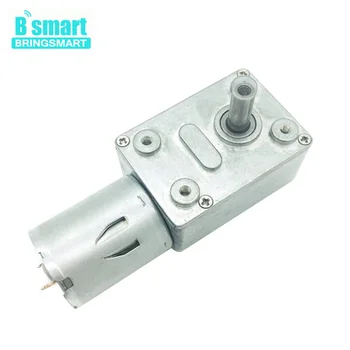 Bringsmart Turbo Geared Motor 12V 24V Mini Gearbox Worm Gear DC Motor 12 Volt Engine 370 Self-locking Positive Inversion Reducer
Bringsmart Turbo Geared Motor 12V 24V Mini Gearbox Worm Gear DC Motor 12 Volt Engine 370 Self-locking Positive Inversion Reducer