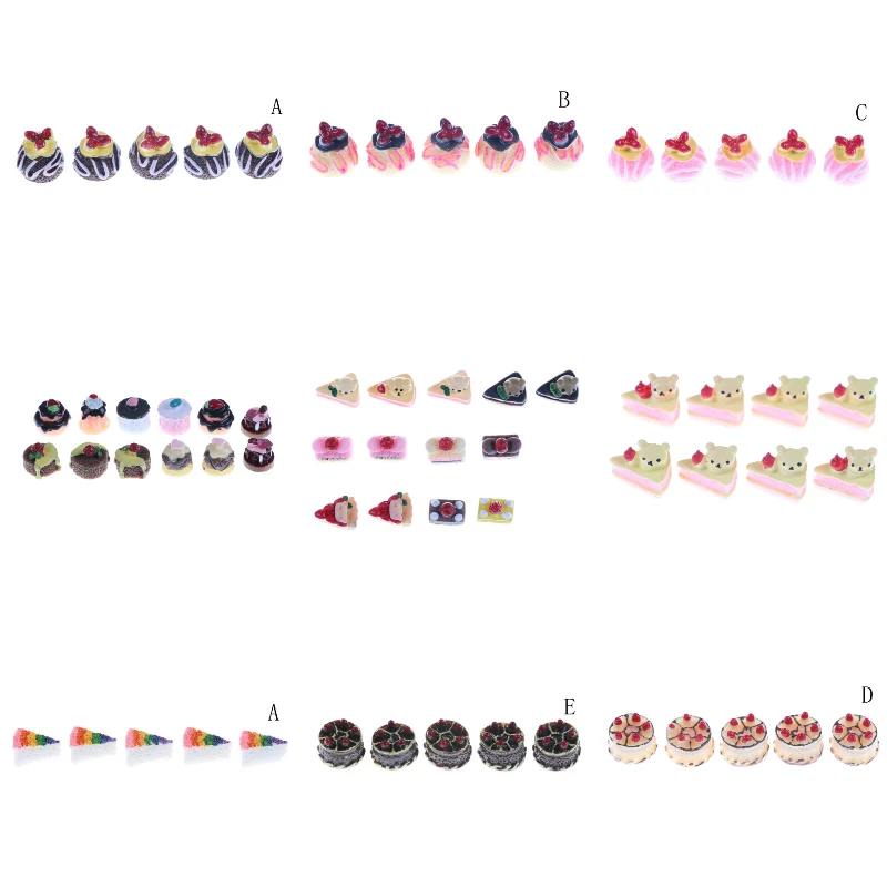5Pcs/lot Kawaii Flat Back DIY Miniature Artificial Fake Food 3D Strawberry Cake Resin Cabochon Decor Craft Play Doll House Toy
5Pcs/lot Kawaii Flat Back DIY Miniature Artificial Fake Food 3D Strawberry Cake Resin Cabochon Decor Craft Play Doll House Toy