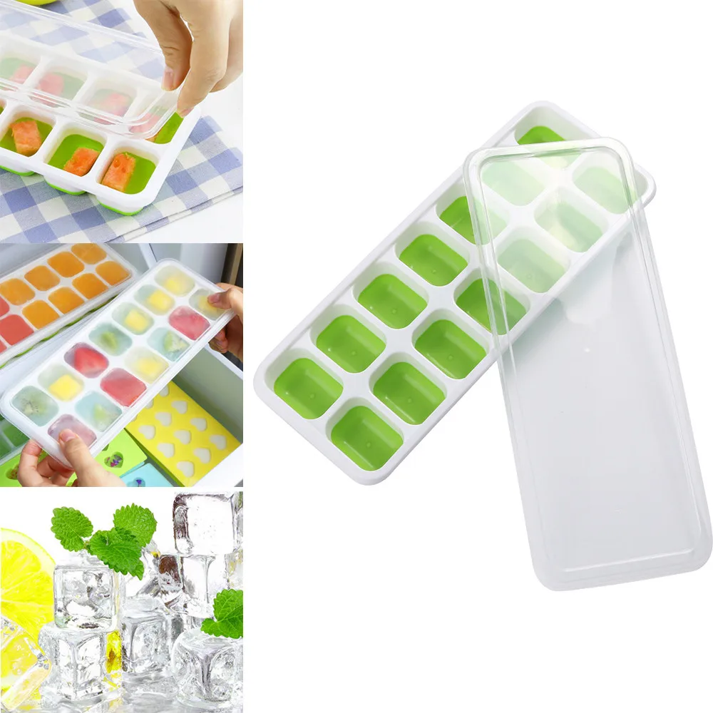 1Pc Storage Box Case Covered Ice Cube Tray Set With 14 Ice Cubes Molds Flexible Rubber Plastic Stackable Dropshipping D30 Apr2
1Pc Storage Box Case Covered Ice Cube Tray Set With 14 Ice Cubes Molds Flexible Rubber Plastic Stackable Dropshipping D30 Apr2