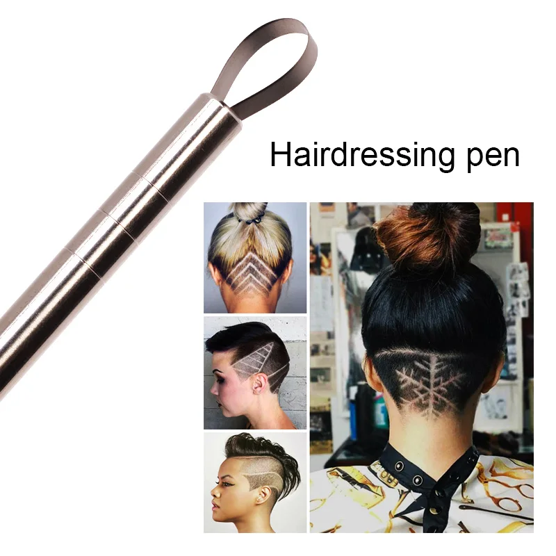 1 Pen + 10 Blade For Carving Hair Magic Pen Oil Head Notch Men's Hair Steel Shaver Haircut Shaving Eyebrow Pencil
1 Pen + 10 Blade For Carving Hair Magic Pen Oil Head Notch Men's Hair Steel Shaver Haircut Shaving Eyebrow Pencil