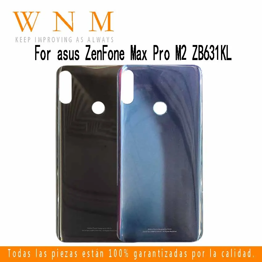 Высокого качества ZB631KL задняя дверь батареи Крышка корпуса для asus ZenFone Max Pro M2