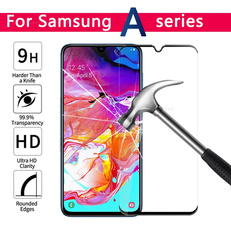 For Samsung Galaxy A70 A50 A40 A30 A10 Tempered Glass on the For Samsung A 70 50 40 10 A705F A505F A105F protective front glas
For Samsung Galaxy A70 A50 A40 A30 A10 Tempered Glass on the For Samsung A 70 50 40 10 A705F A505F A105F protective front glas