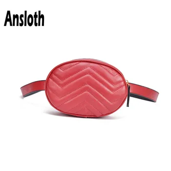 Ansloth Sewing Thread Waist Bags For Women Round Fanny Packs Ladies PU Leather Belt Bags Female High Quality Banana Bags HPS459
Ansloth Sewing Thread Waist Bags For Women Round Fanny Packs Ladies PU Leather Belt Bags Female High Quality Banana Bags HPS459