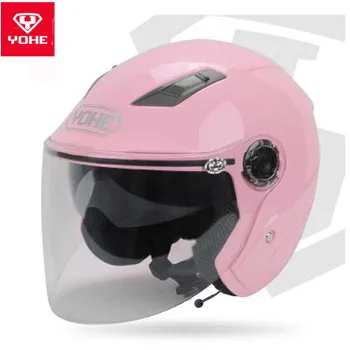 Summer New YOHE Half Face Motorcycle helmets with Bluetooth Double Lens Motorbike Helemet for women and men Moto Casque
Summer New YOHE Half Face Motorcycle helmets with Bluetooth Double Lens Motorbike Helemet for women and men Moto Casque