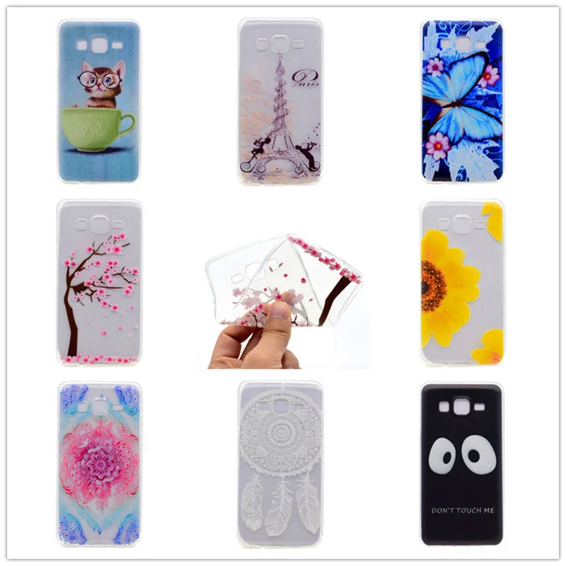 Cartoon Ultra thin Transparent Soft TPU Silicon Phone font b Case b font For font b