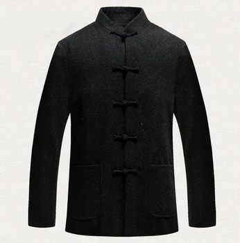 Gray Mandarin Collar Chinese Tunic Suit Tops Plus Size 4XL 5XL 6XL Men Jacket Autumn Winter Thick Warm Oversize Coat 2398
Gray Mandarin Collar Chinese Tunic Suit Tops Plus Size 4XL 5XL 6XL Men Jacket Autumn Winter Thick Warm Oversize Coat 2398