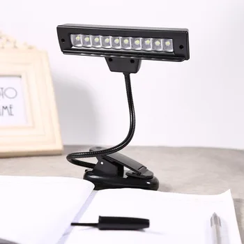 USB Rechargable Flexible Eye-care Adjustable Reading 10 LED Light Clip-on Clamp Beside Desk Lamp Laptop Book Studying Light
USB Rechargable Flexible Eye-care Adjustable Reading 10 LED Light Clip-on Clamp Beside Desk Lamp Laptop Book Studying Light