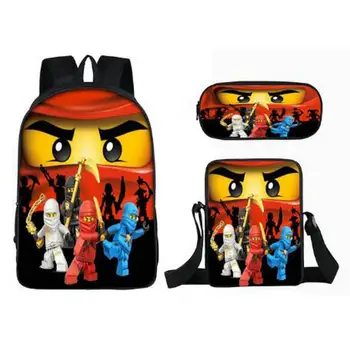3pcs/Set Super Mario Lego Ninja Batman School Bags for Children kids School Backpack for Girls Boys Children's Backpacks Mochila
3pcs/Set Super Mario Lego Ninja Batman School Bags for Children kids School Backpack for Girls Boys Children's Backpacks Mochila