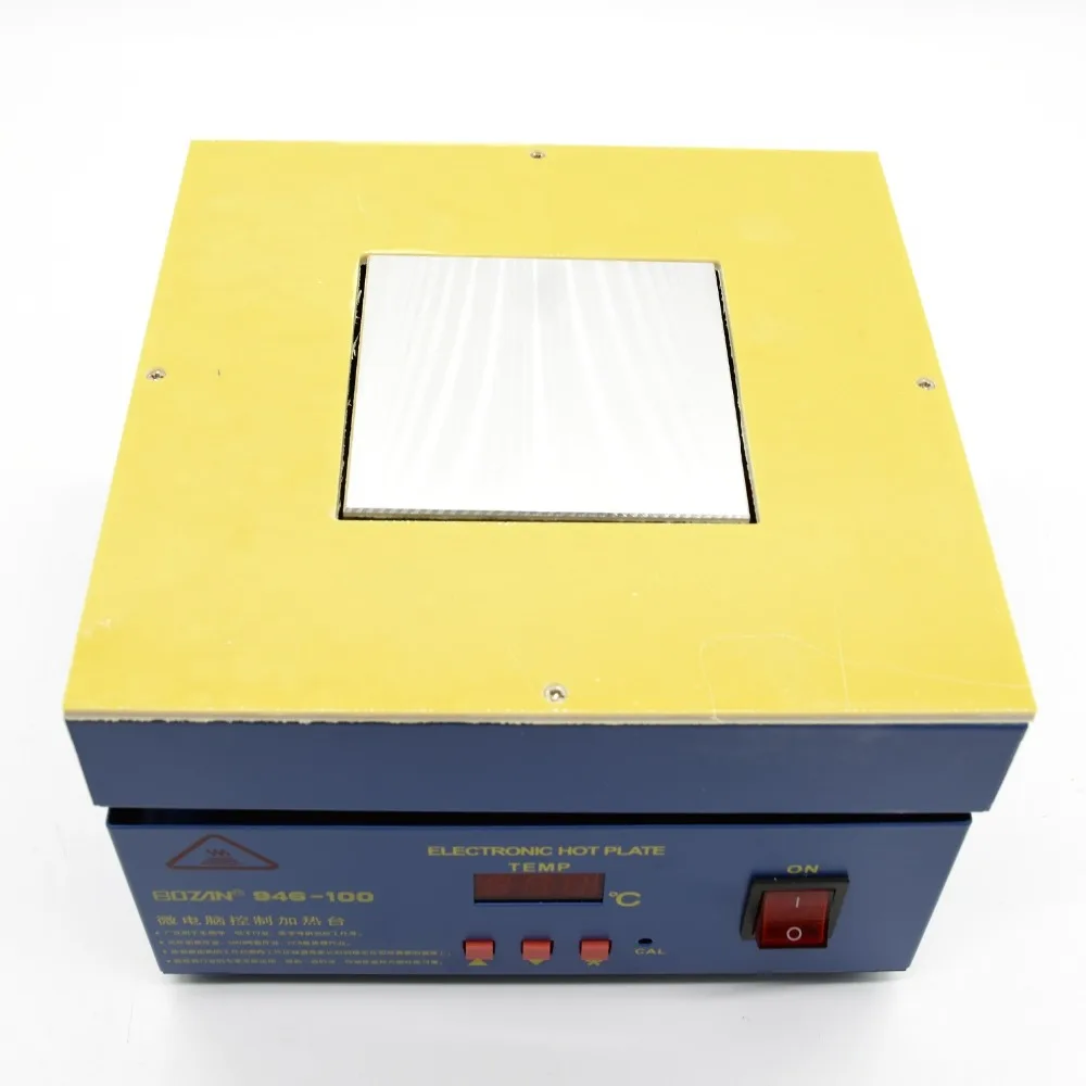 100mm*100mm BGA Preheating plate/Electric industrial Heater/SMD heating board electric heating plate For IC PCB Phone repair
100mm*100mm BGA Preheating plate/Electric industrial Heater/SMD heating board electric heating plate For IC PCB Phone repair