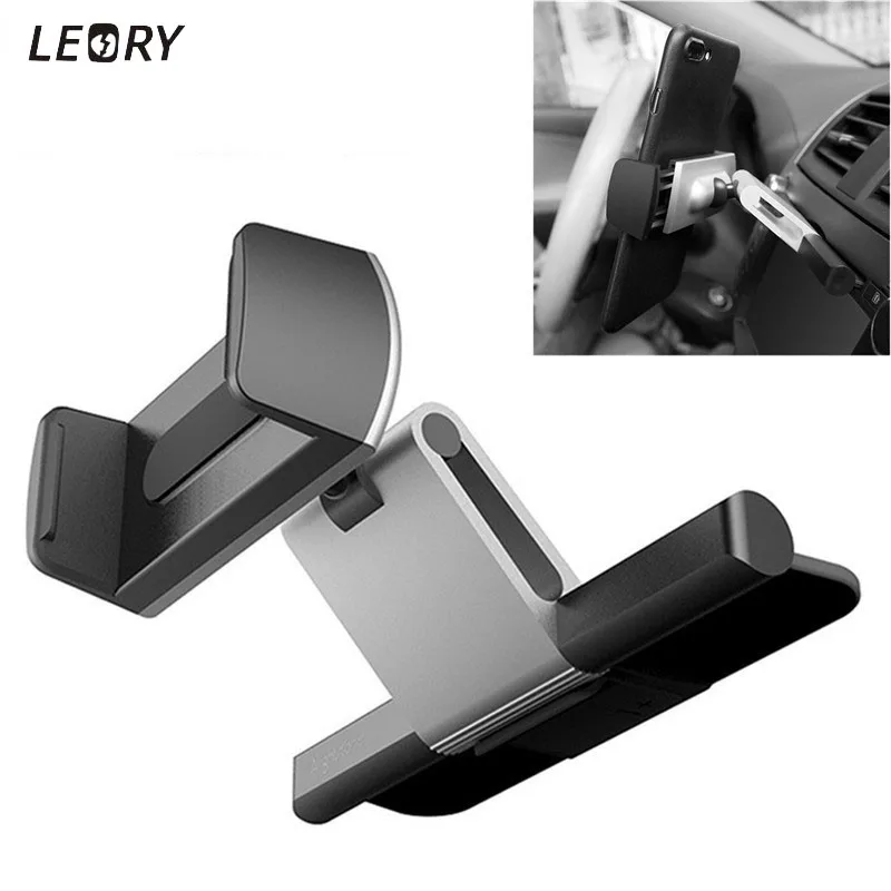 360 Rotating Aluminum Car CD Slot Mount Cradle Holder Mobile Phone Stand Holder Bracket for iPhone for Samsung GPS Car Holder
360 Rotating Aluminum Car CD Slot Mount Cradle Holder Mobile Phone Stand Holder Bracket for iPhone for Samsung GPS Car Holder