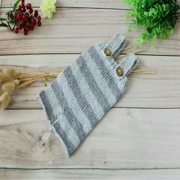 Handmade Newborn Baby Boy Strip Romper Knitted Baby Clothes Newborn Overalls Photo Pops
Handmade Newborn Baby Boy Strip Romper Knitted Baby Clothes Newborn Overalls Photo Pops