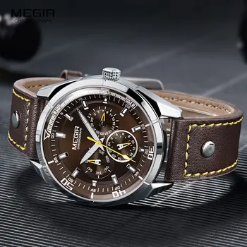 2019 Top Brand Men's Fashion Sport Watches Men Quartz Analog Date Clock Man Leather Military Waterproof Watch Relogio Masculino
2019 Top Brand Men's Fashion Sport Watches Men Quartz Analog Date Clock Man Leather Military Waterproof Watch Relogio Masculino