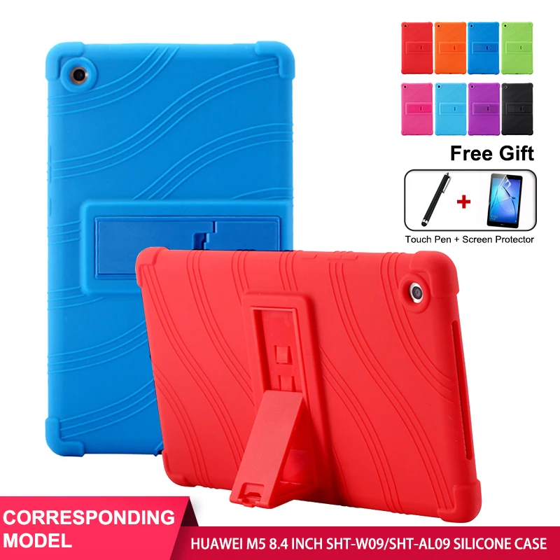 SZOXBY For Huawei M5 Tablet Cover 8.4 Inch SHT-AL09/W09 Flat Leather Case Child Anti-Fall Silicone Case Shockproof Shell
SZOXBY For Huawei M5 Tablet Cover 8.4 Inch SHT-AL09/W09 Flat Leather Case Child Anti-Fall Silicone Case Shockproof Shell