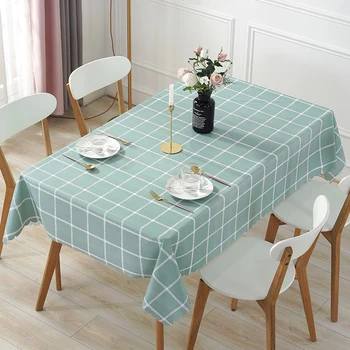 Living Room Table Cloth Waterproof Anti-scalding Oil-free Disposable PVC Fabric Cotton Small Fresh Rectangular Tablecloth Pad 
Living Room Table Cloth Waterproof Anti-scalding Oil-free Disposable PVC Fabric Cotton Small Fresh Rectangular Tablecloth Pad