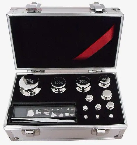 Non-magnetic Stainless Steel Class E2 Balance Scale Calibration Weight Kit Set Experiment Drug calibration, 1MG to500G
Non-magnetic Stainless Steel Class E2 Balance Scale Calibration Weight Kit Set Experiment Drug calibration, 1MG to500G