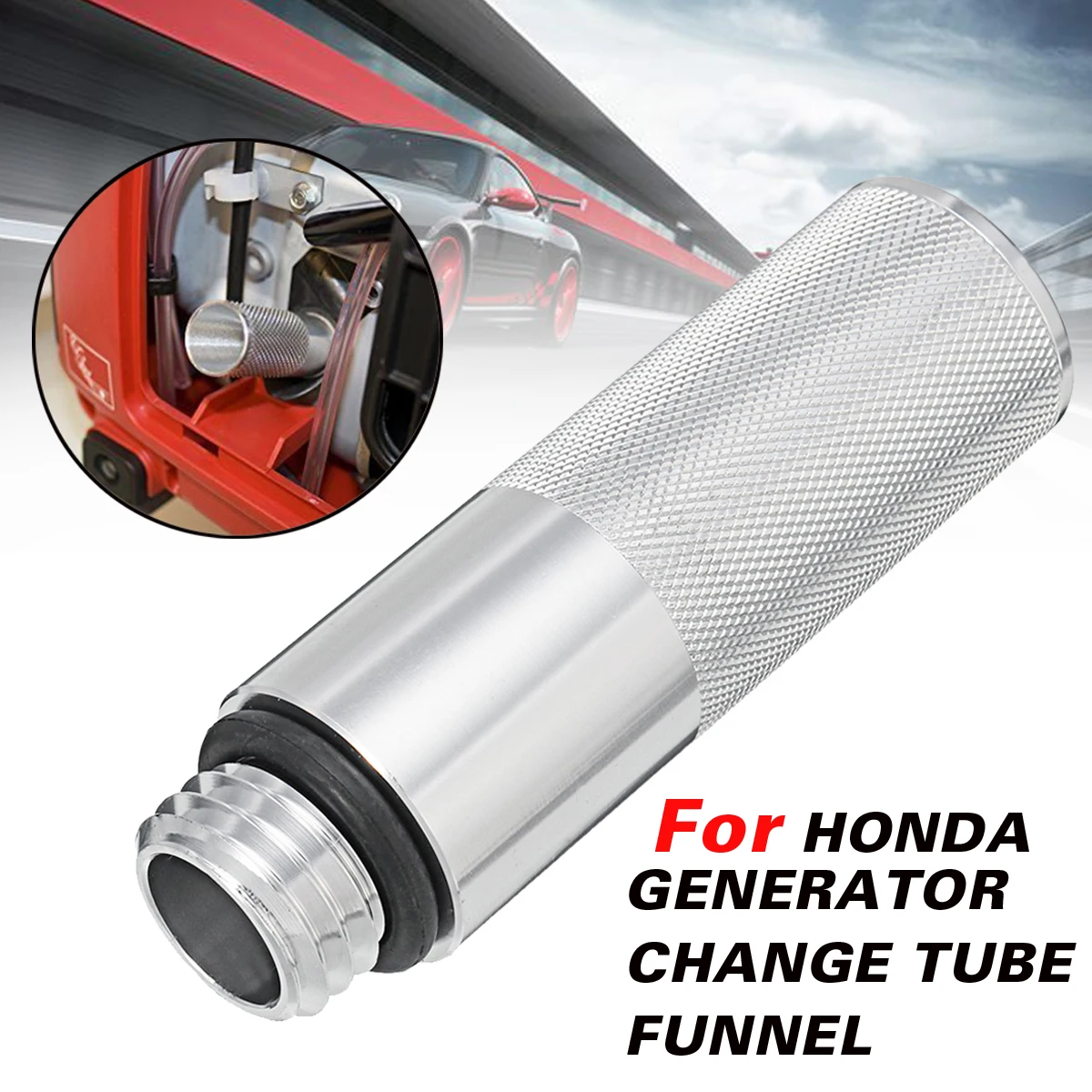 Oil Change Funnel Tube Aluminum alloy For HONDA GENERATOR EU2000i EU20i EU1000i EU10i
Oil Change Funnel Tube Aluminum alloy For HONDA GENERATOR EU2000i EU20i EU1000i EU10i