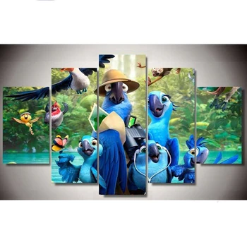 "Rio",cartoon parrot,5 pcs/set 5D DIY diamond painting cross stitch multi-pictures diamond embroidery mosaic needlework YF1487
"Rio",cartoon parrot,5 pcs/set 5D DIY diamond painting cross stitch multi-pictures diamond embroidery mosaic needlework YF1487