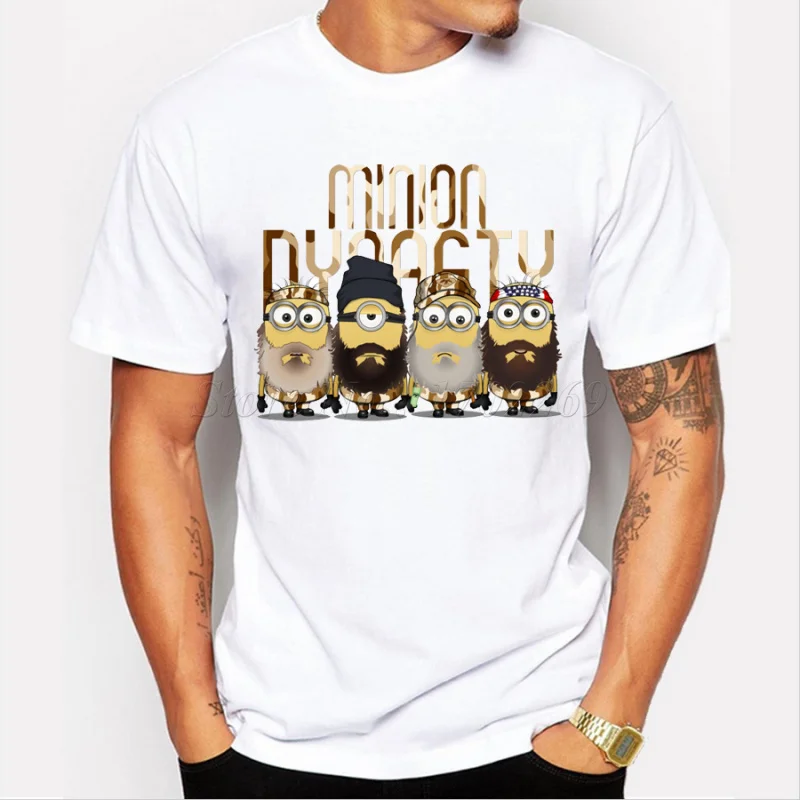 Asian Size fashion Minion Dynasty design men t-shirt short sleeve casual tops Minions Mashup Duck Dinasty printed funny tee
Asian Size fashion Minion Dynasty design men t-shirt short sleeve casual tops Minions Mashup Duck Dinasty printed funny tee