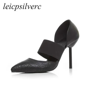 Women Sandals Super High Heels Mixed-colors Pointed Toe Thin Heels 2019 Sexy Fashion Summer Spring Party Wedding Casual Black
Women Sandals Super High Heels Mixed-colors Pointed Toe Thin Heels 2019 Sexy Fashion Summer Spring Party Wedding Casual Black